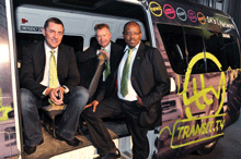 From left to right - Directors of Provantage, Jacques du Preez, Vaughan Berry and Skhumbuzo Nkosi</small
