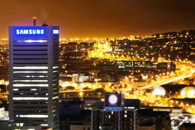 Samsung and Tractor Outdoor change Cape Town's skyline