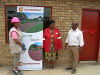 Corobrik aids Department of Human Settlements in village project