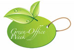 Recycle paper for Green Office Week