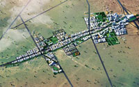 An artist’s impression of the future Konza Technology City, Kenya. Konza Techno City/Kenya ICT Board