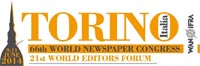 Turin, Italy, to Host World Newspaper Congress in 2014