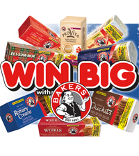 Win Big with Bakers back for another campaign
