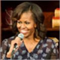 Michelle Obama converses with Africa's youth