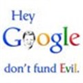 Google, don't fund evil - protestors