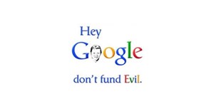 Google, don't fund evil - protestors