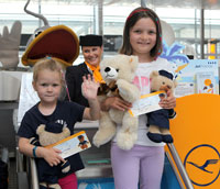 Lufthansa ups services for the family