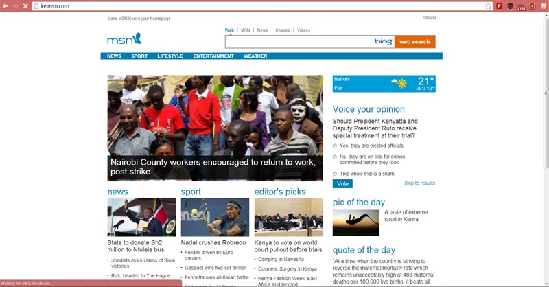 Localised MSN Portal officially launched in Kenya