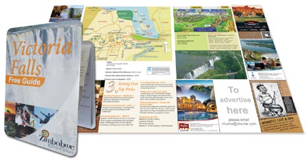 Vic Falls Z-Card pocket guide promotes Zim tourism