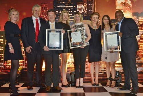 Tie for Sandton City's Tenant Excellence Awards