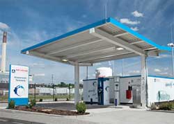 Air Liquide is building fuel cell refilling stations in Japan. Image: Air Liquide