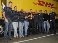 DHL is official logistics partner of Rugby World Cup 2015