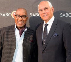 Sipho “Hotstix” Mabuse & Dr Trevor Jones
