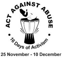 Annual compaign highlights violence. Image: The Presidency