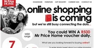 Mr Price Home‚ Sheet Street get online stores
