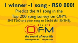 One song could earn you R50,000!