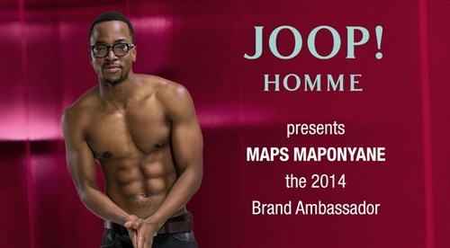 First brand ambassador for Joop! Homme