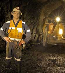 Underground mineworkers are not getting compensation payments without paying fees. Image: