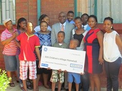 GE donates R100, 000 to Children's Village