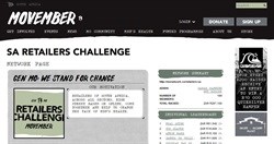 Support retailers Movember challenge