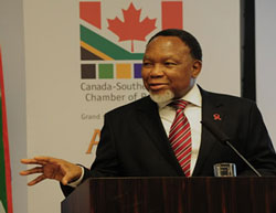 Deputy President Kgalema Motlanthe: &quot;The number of new infections still remains unacceptably high, hence the importance of maintaining our focus on prevention … our response will not succeed unless we turn off the tap of new infections''. (Image: GCIS)