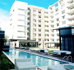 177 Empire Place is Sandton's newest hotel but also provides apartments and even sectional title units. Image: