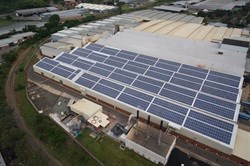 Installation of single-rooftop solar plant completed