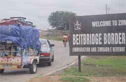 Congestion at the Beit Bridge border post has eased this year with more officials on duty to process travellers' documents. Image: