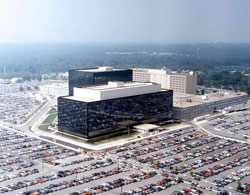 Headquarters of the NSA at Fort Meade, Maryland. (Image: Wikimedia Commons)