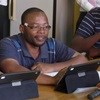 University of Zambia Language Centre receives Toshiba tablets