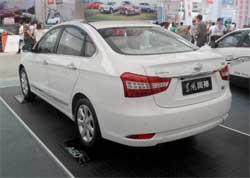 Dongfeng's A60 model. Dongfeng has more than 13% of China's growing car market. Image: Wikipedia