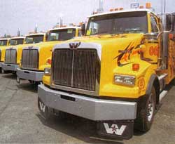 Imported Western Star trucks are showing strong sales in South Africa. Image: