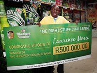 Hillbrow policeman wins 'Right Stuff Challenge' and R500,000