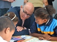 Shout Seed Library for Mitchell's Plain school