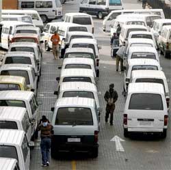 Call by Santaco for taxis to be subsidised by the government. Image: