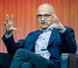 Microsoft's Satya Nadella says Office for iPads is Apple's top selling app. Image: Wikipedia