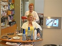 Digital screens in hair salons act as added advertising platforms