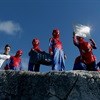 Spider-Man working with Earth Hour, WWF SA