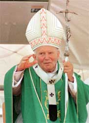 Recordings from previous Popes have been digitised and are available online to anyone ahead of the canonisation of Pope John Paul II on 17 April. Image: Wikipedia