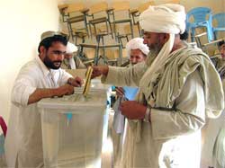 Elections got underway in Afghanistan over the weekend to elect a new government. Image: Wikipedia