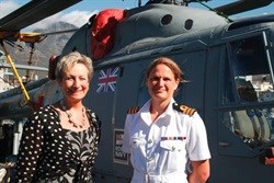 HMS Portland's visit to Cape Town inspires local community kids