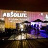 34 transforms art into party for Absolut Vodka