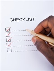 Holiday checklist for your home