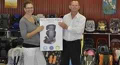 Peggie Mars, Director of Wheel Well; Wayne Lodder, Director of AfintaPart (Pty) Limited