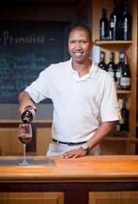Denzel Swarts - Tasting Room Manager at Simonsig Wine Estate
