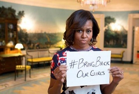 #BringBackOurGirls hashtag swamps social media