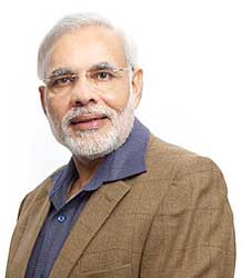India's Prime Minister-elect Nahendra Modi who will be sworn in next week. Image: Wikipedia