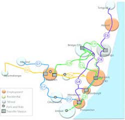 The initial route planned for the Go Durban transport system. Image: