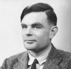 Scientist Alan Turing who devised the Turing Test in the 1950s. Image: Wikipedia