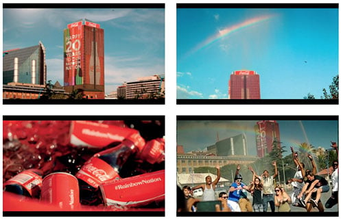 Gold at end of rainbow for Coca-Cola RainbowNation